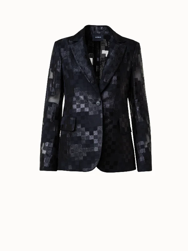 Thermal JacketsSquare Jacquard Jacket