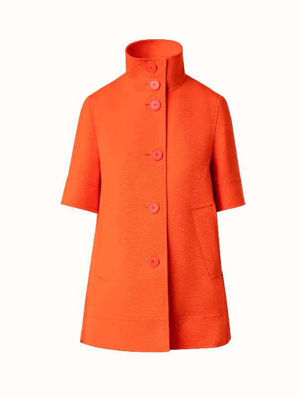 Band Merch JacketsWool Tricotine Carcoat